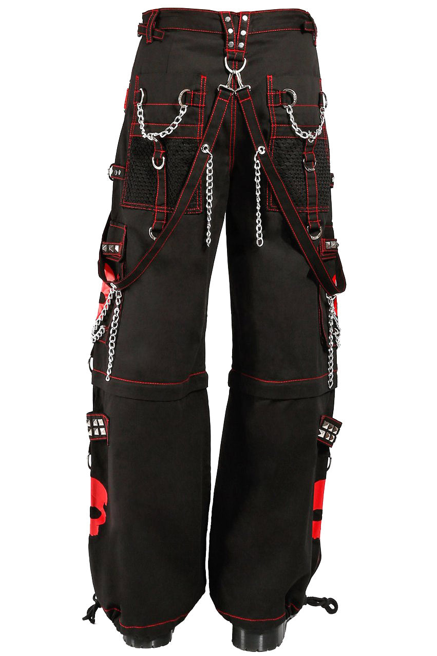 【TRIPP NYC】Electro Pants - Red Tripp Electro Pants [Black/Red] – VampireFreaks