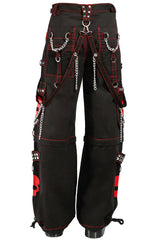 Tripp NYC Super Skull Pants [Black/Red]