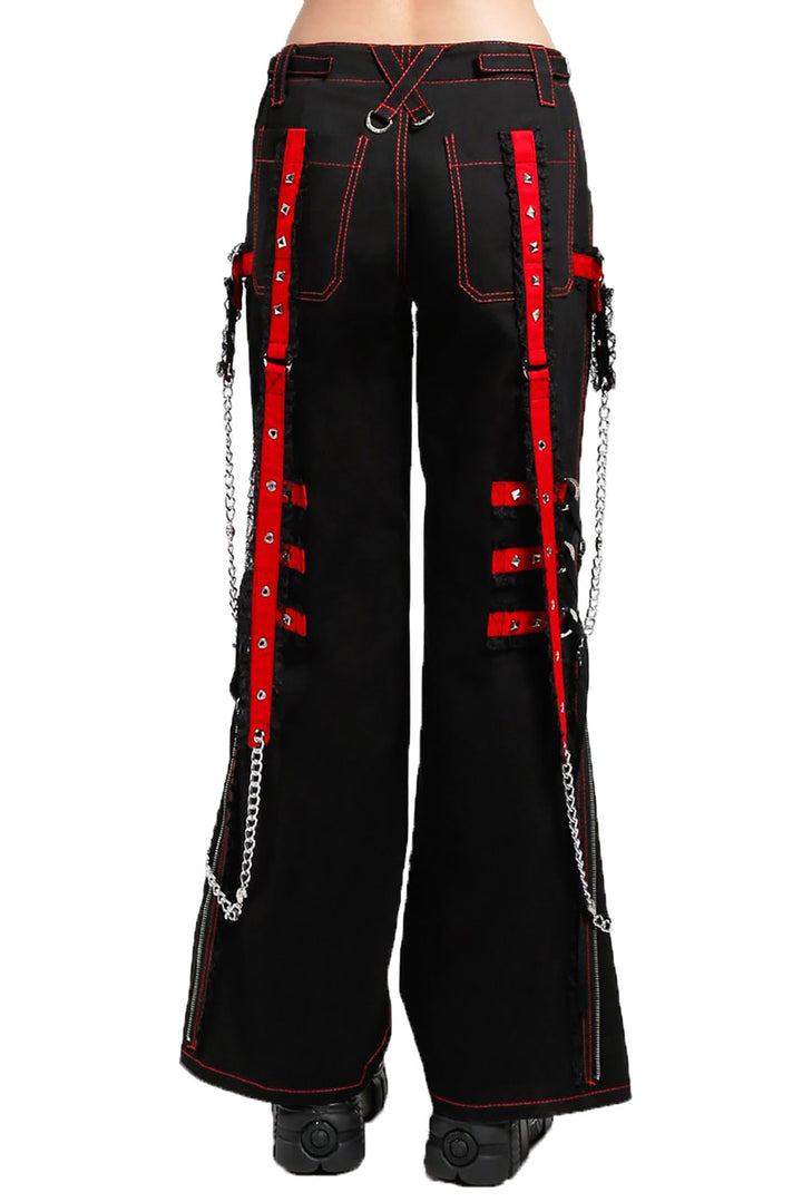 Tripp Midnight Dark Street Chain Pants [Black/Red]