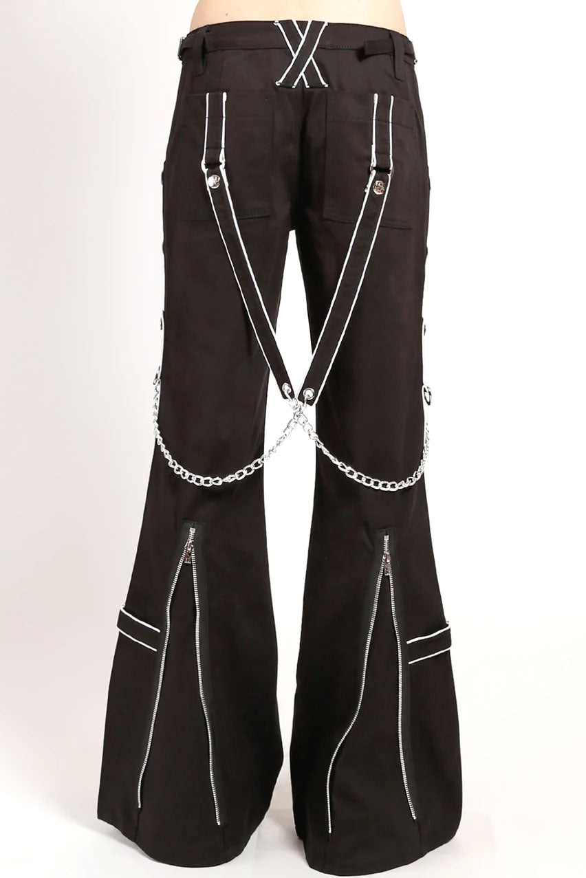 Tripp NYC Black Parade Pants [Black/White] – VampireFreaks