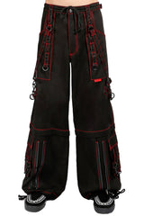 Pantalones Tripp Super Stud [negro/rojo]
