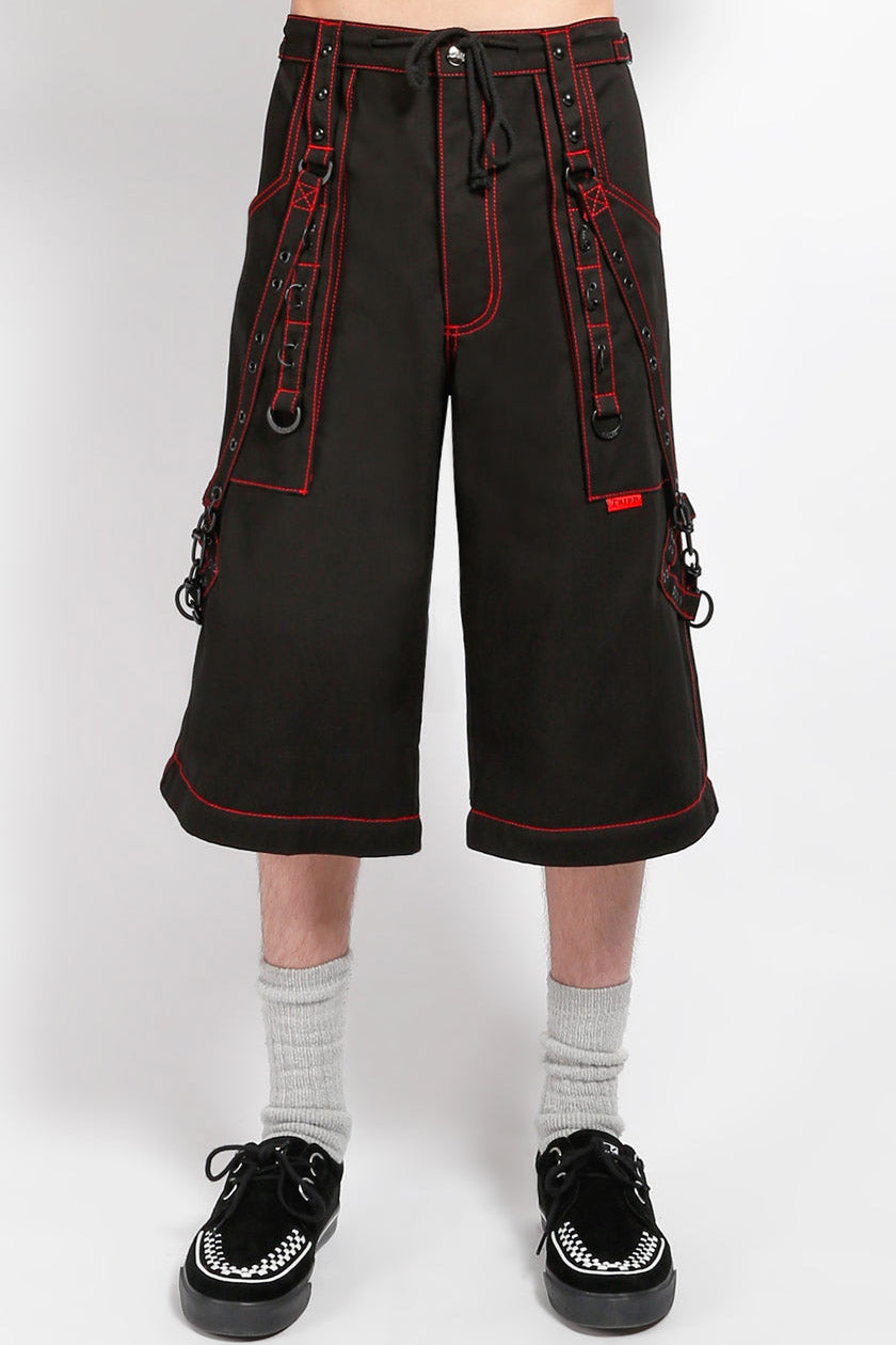 Tripp Super Stud Pants [Black/Red] – VampireFreaks