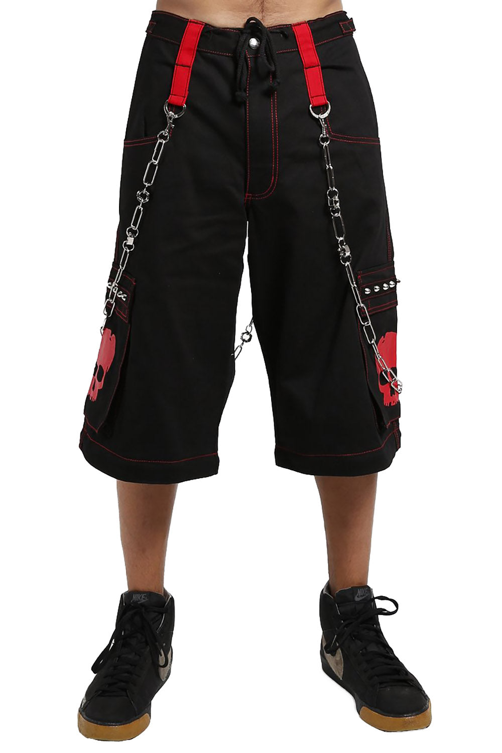 Tripp Super Skull Pants [Black/White] XL — Goth Mens Pants — Tripp NYC