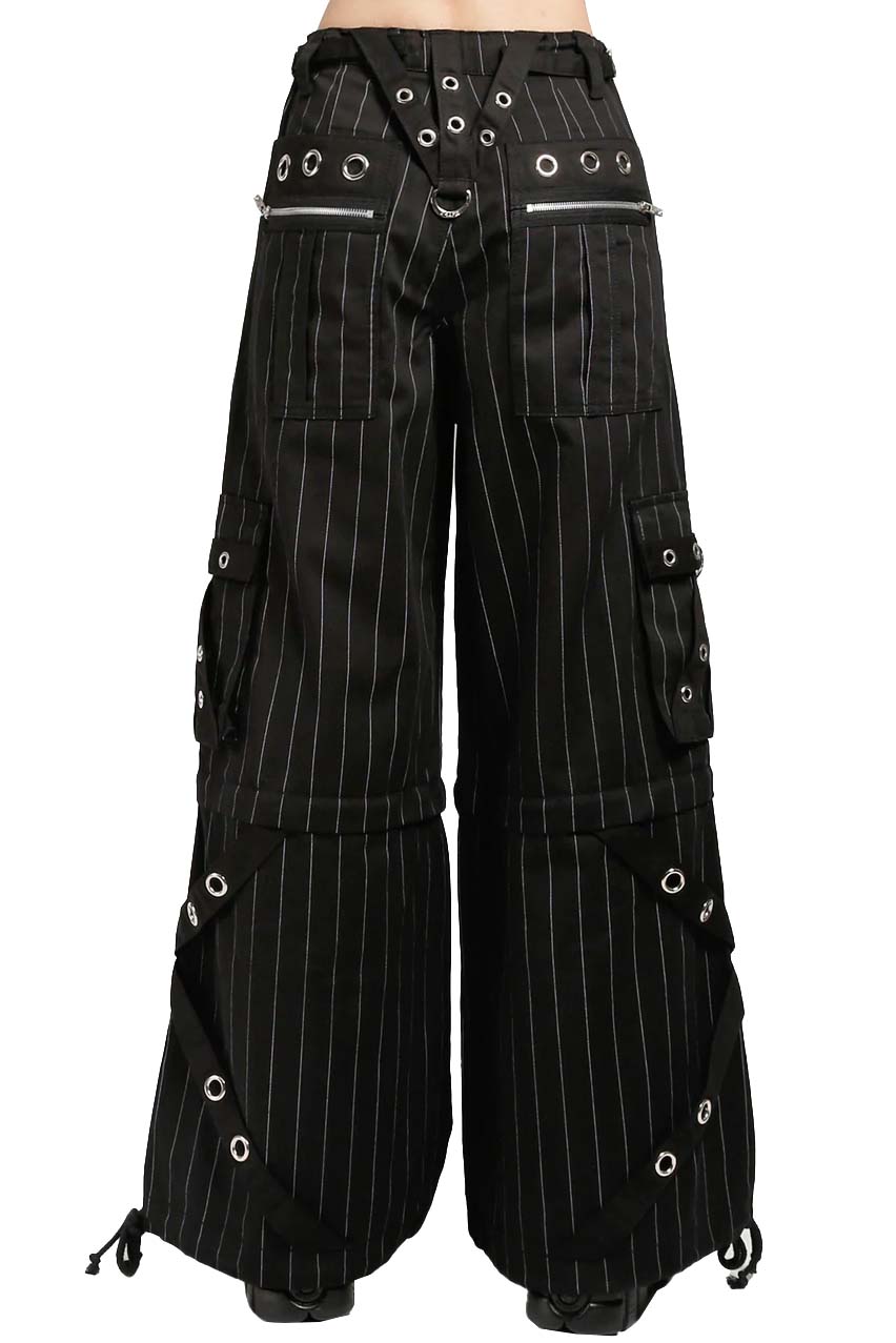 Tripp NYC Power Chain Pants PINSTRIPE VampireFreaks