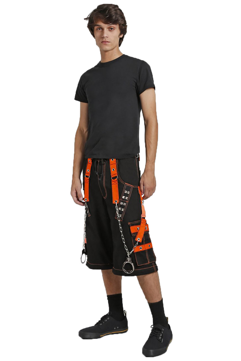 Tripp Lockup Pants [Black/Orange] – VampireFreaks