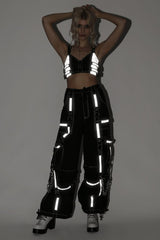 Tripp Reflective Dark Street Pants [Black]
