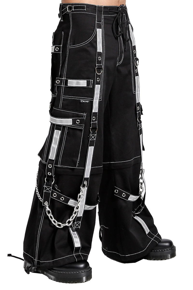 Tripp Reflective Dark Street Pants – VampireFreaks