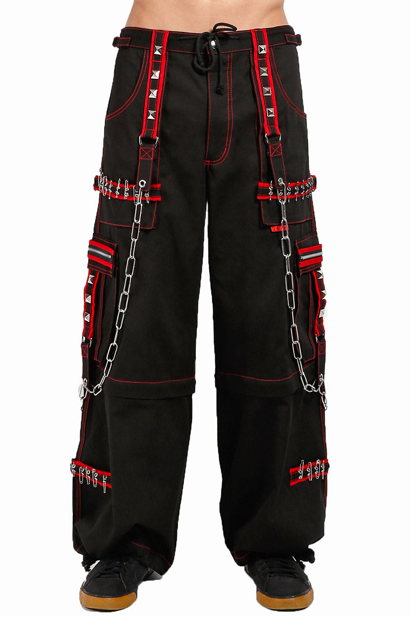 Tripp Crazy Piper Pants [Black/Red] – VampireFreaks