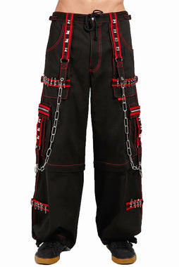 Tripp Crazy Piper Pants [Black/Red]