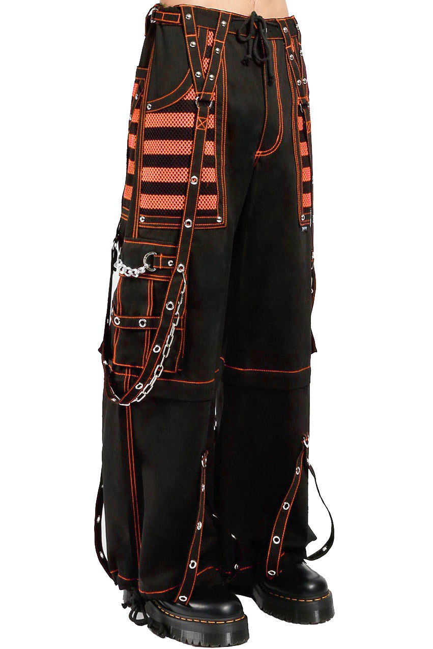 【値下げ可】TRIPP NYC Electro Pant ブラック/レッド Tripp Electro Pants [Black/Red] – VampireFreaks