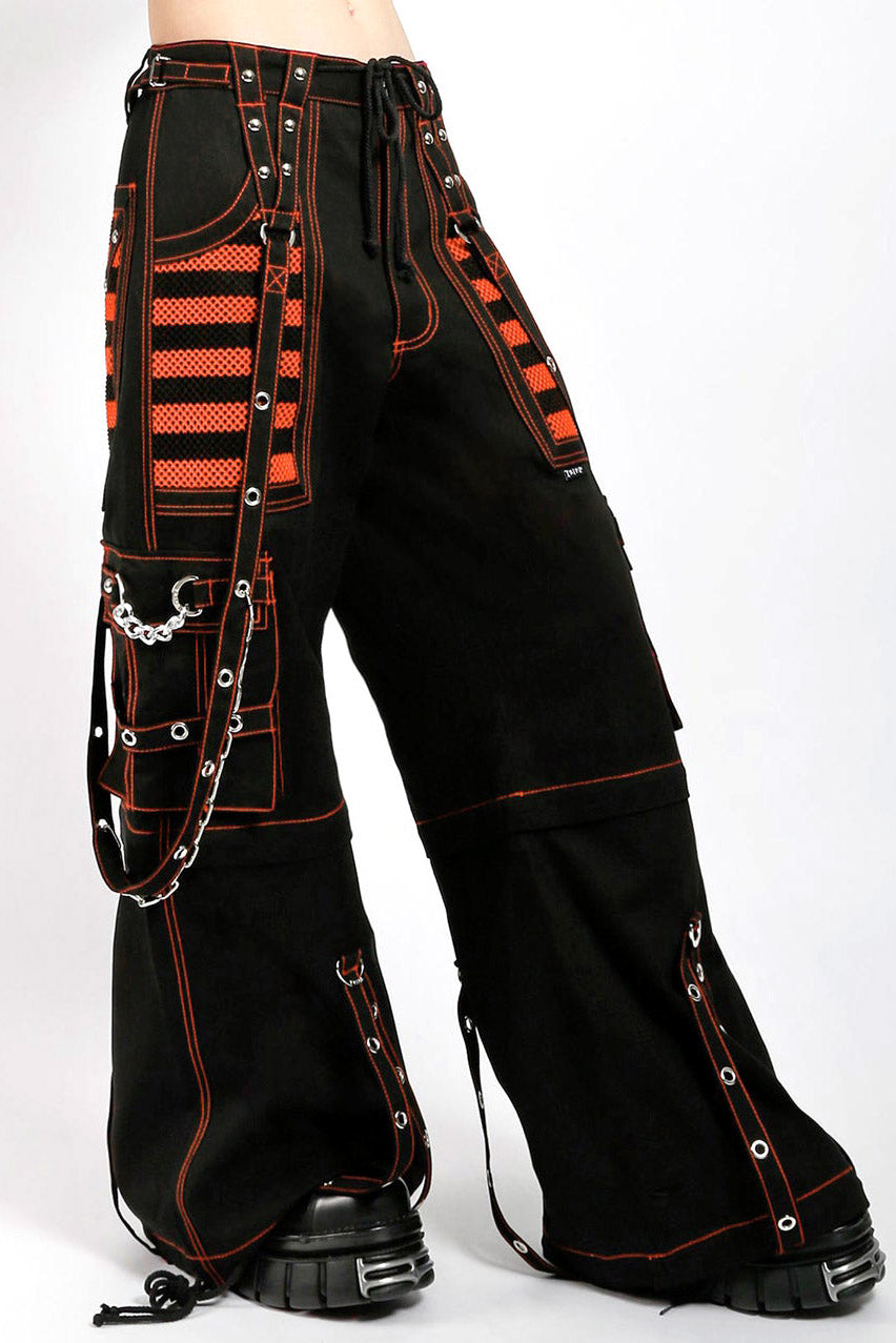 Tripp Electro Pants [Black/Orange] - XS