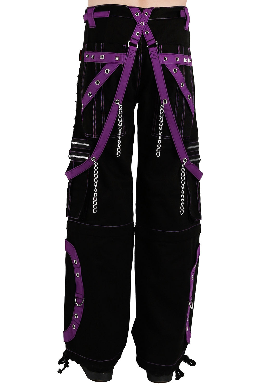 Tripp Step Chain Pants [Black/Purple]