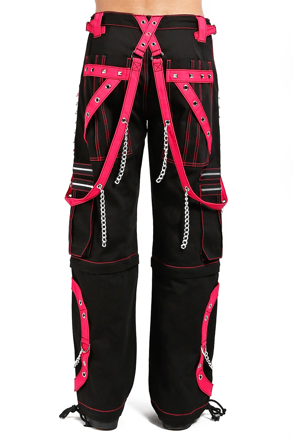 Tripp Step Chain Pants [Black/Pink]