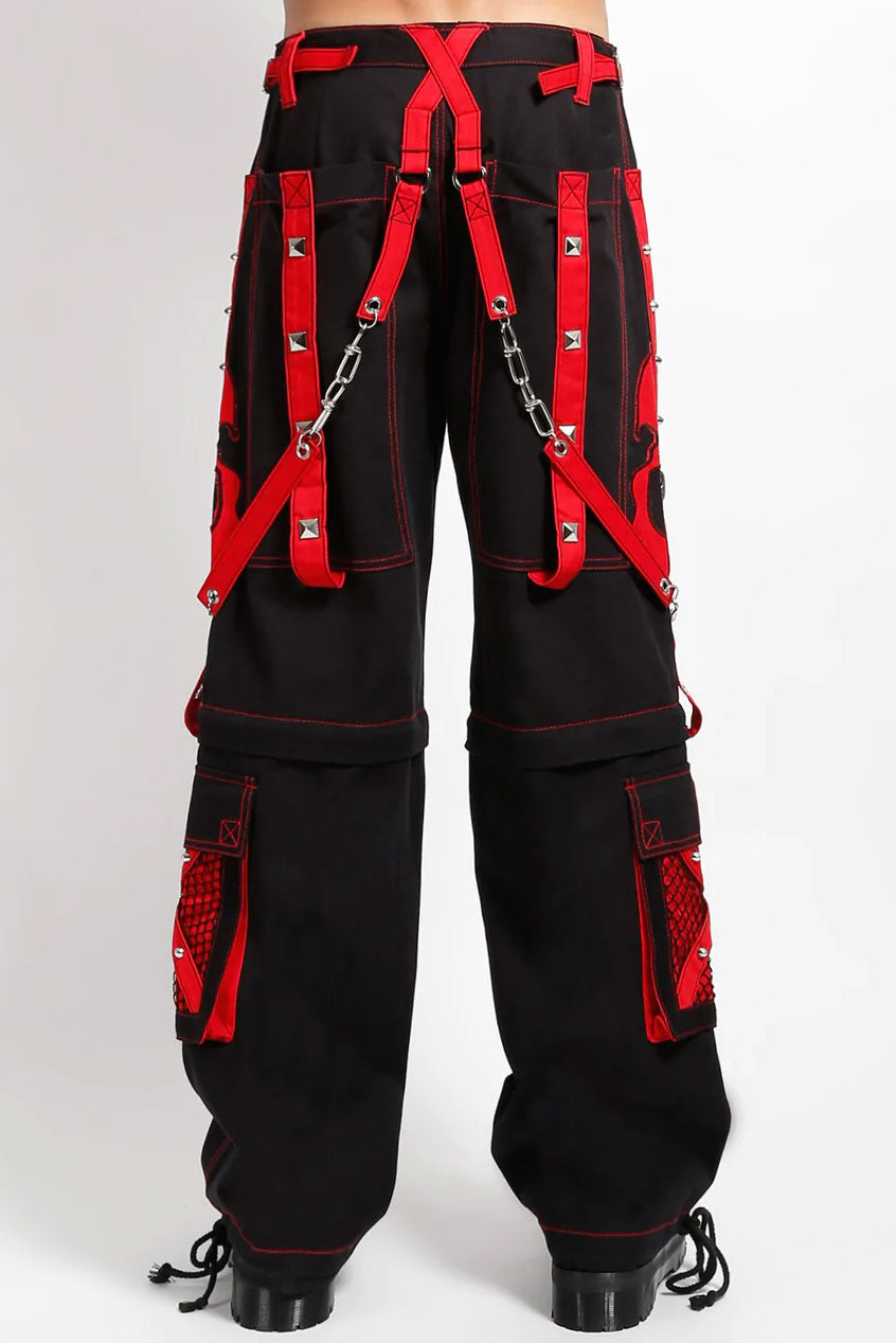 Tripp NYC Scare Pants [Black/Red]