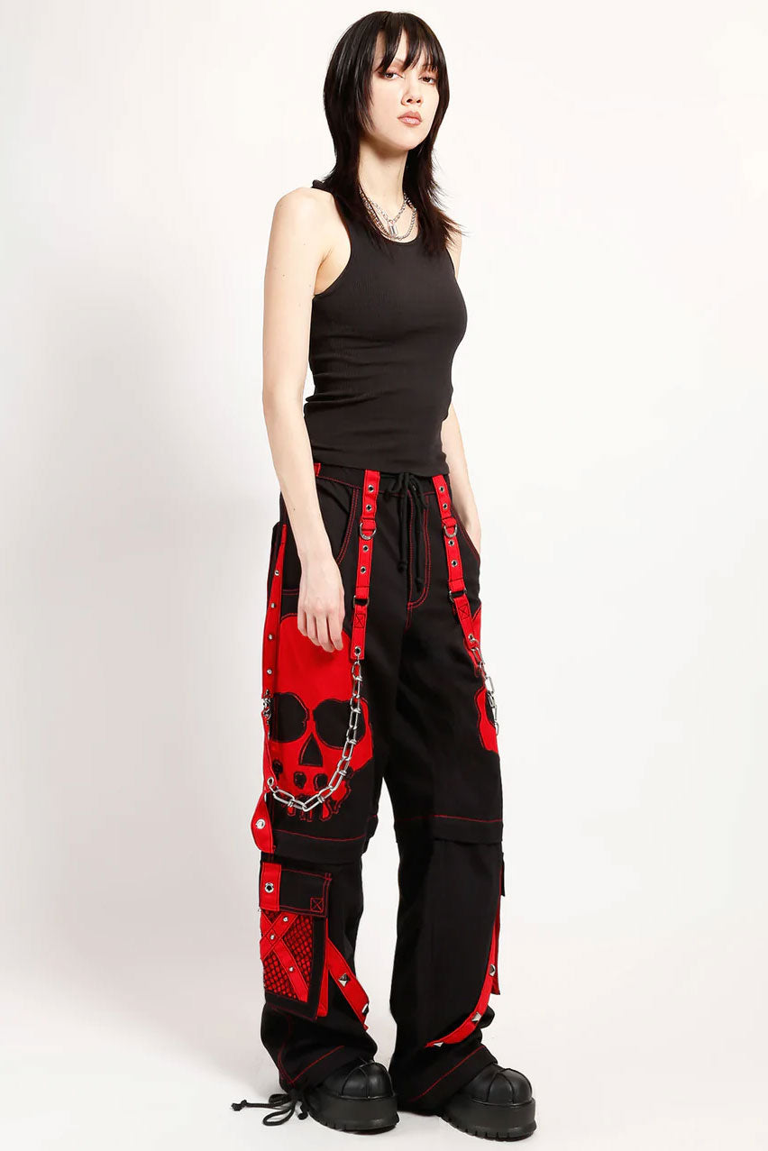 Tripp NYC Scare Pants [Black/Red]