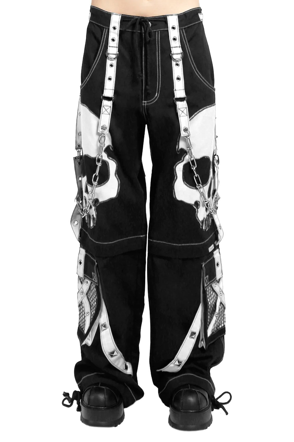 Tripp NYC Ultra Dark Street Pants S | Rave Wonderland | Outfits Rave | Festival Outfits | Rave Clothes