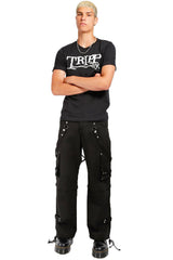 Tripp Zip Off Crush Hose [Schwarz/Schwarz]