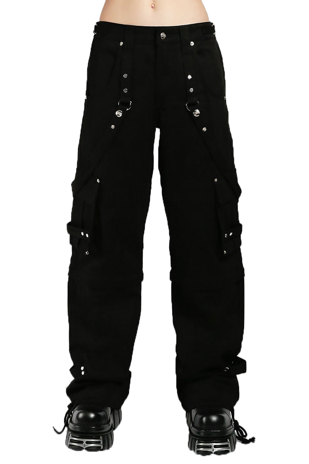 Tripp Zip Off Crush Hose [Schwarz/Schwarz]