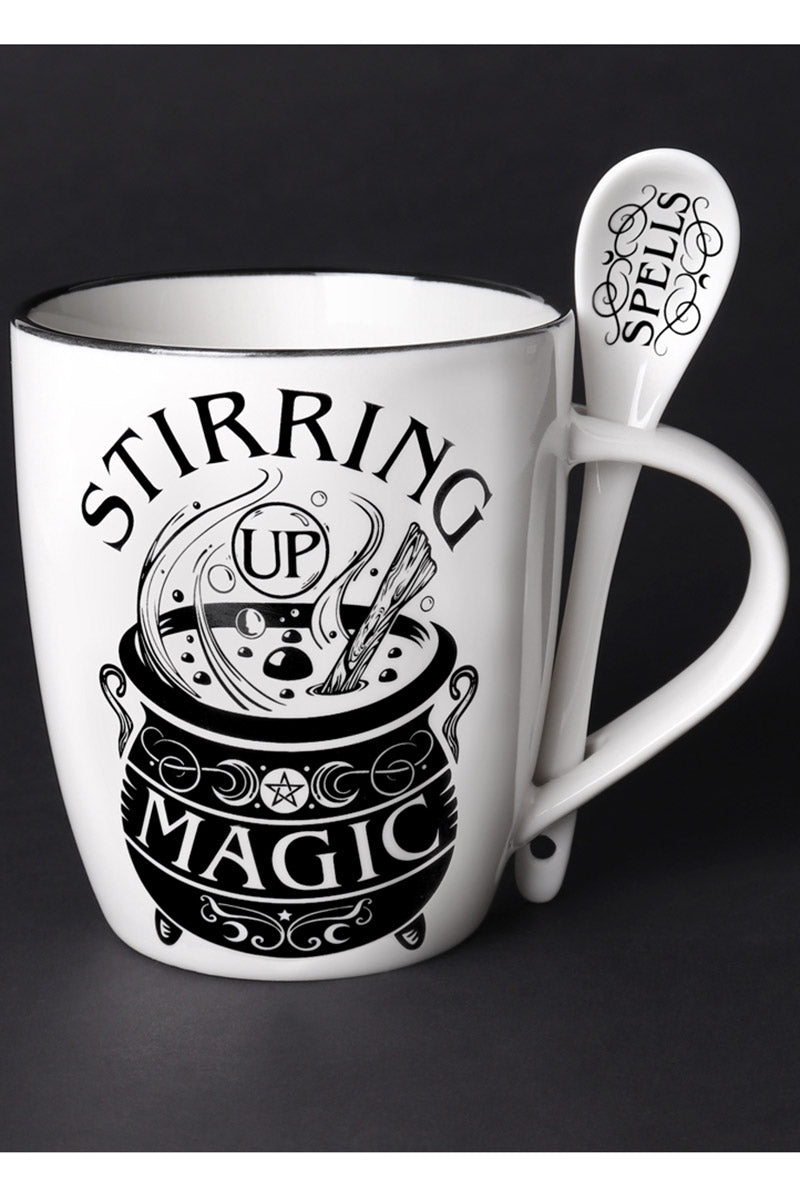 Stirring Up Magic Mug & Spoon Set