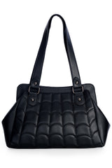 Bolso de mano con diseño de picadura de araña
