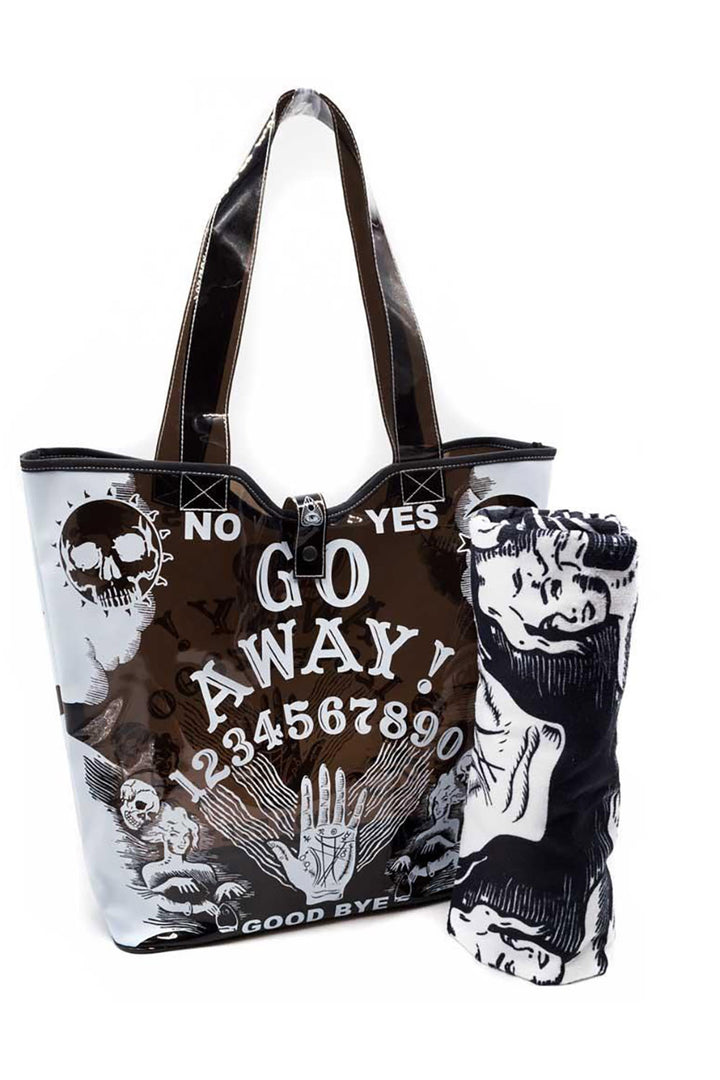 Go Away Ouija PVC Tote Bag