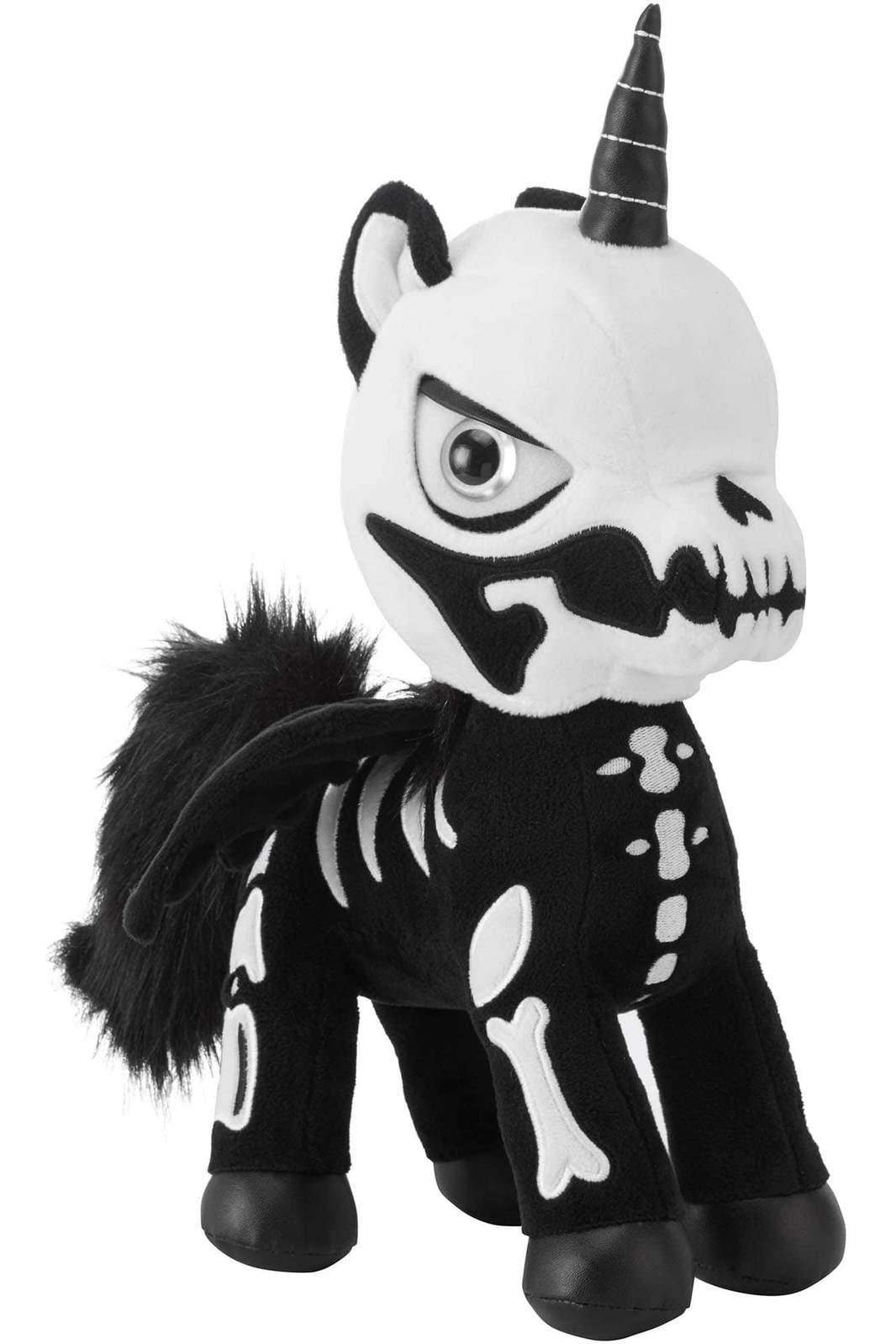 goth kawaii unicorn plush toy