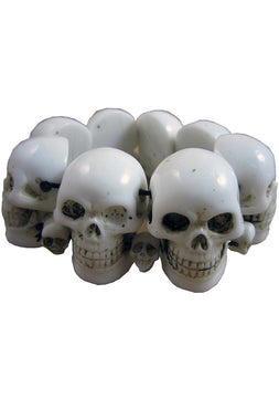 Skull Collection Bracelet [WHITE]
