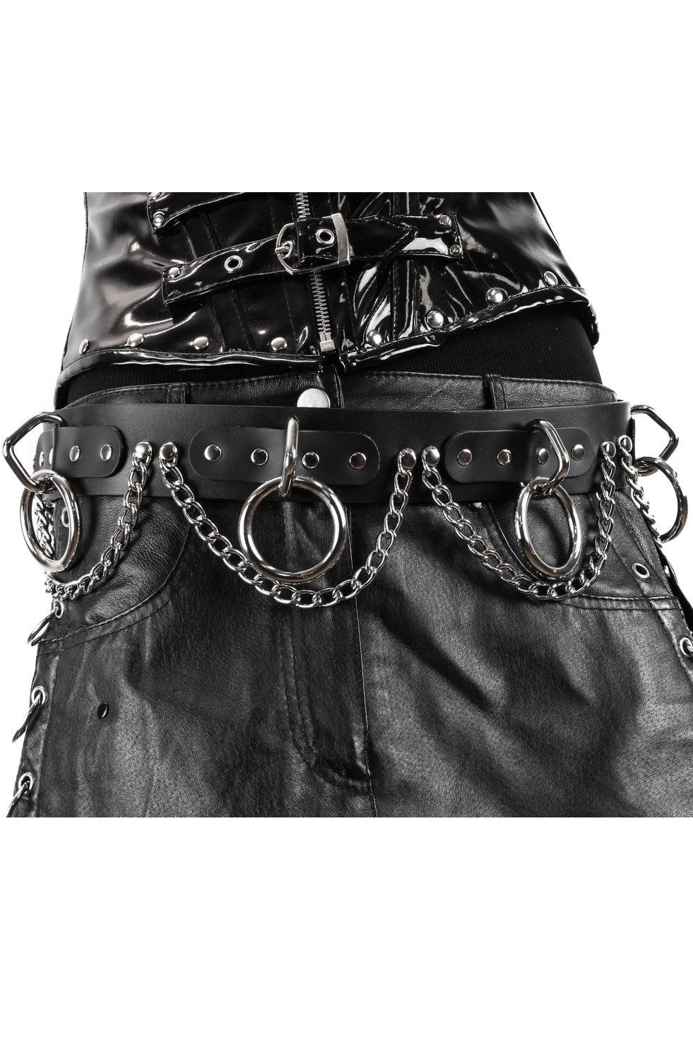 Funk Plus Chain Slave Bondage Belt - VampireFreaks