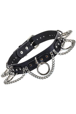 O-Ring Chains Bondage Belt