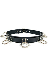 Cinturón de bondage con anilla en O Oh My Goth