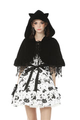 Night Creature Velvet Cat Cape