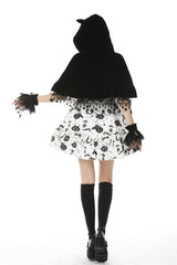 Night Creature Velvet Cat Cape