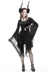 Vampire Veins Velvet Dress