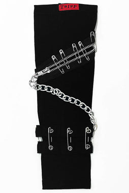 Tripp NYC Safety Pins & Chain Armwarmers