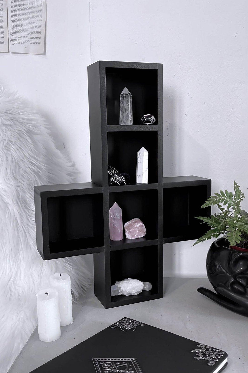 Killstar Cross Shelf - VampireFreaks