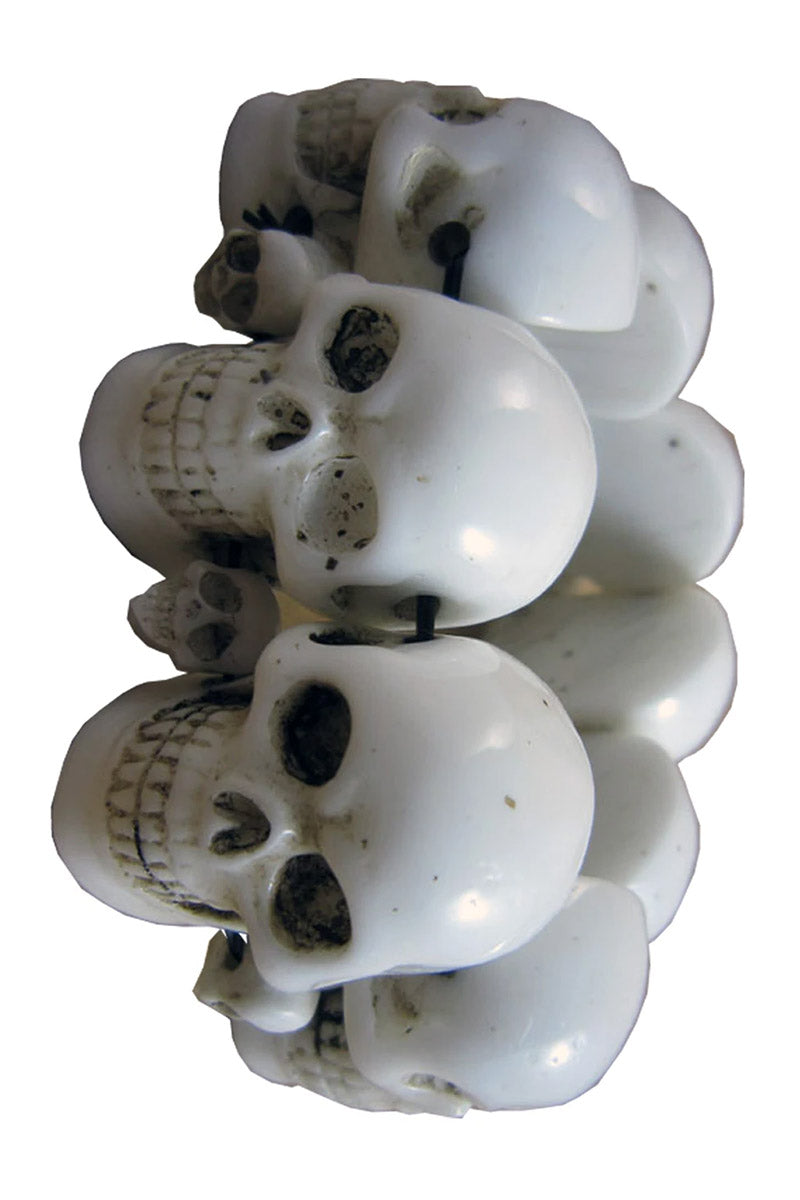 Skull Collection Bracelet [WHITE]