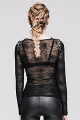 Morticia's Weeping Widows Top