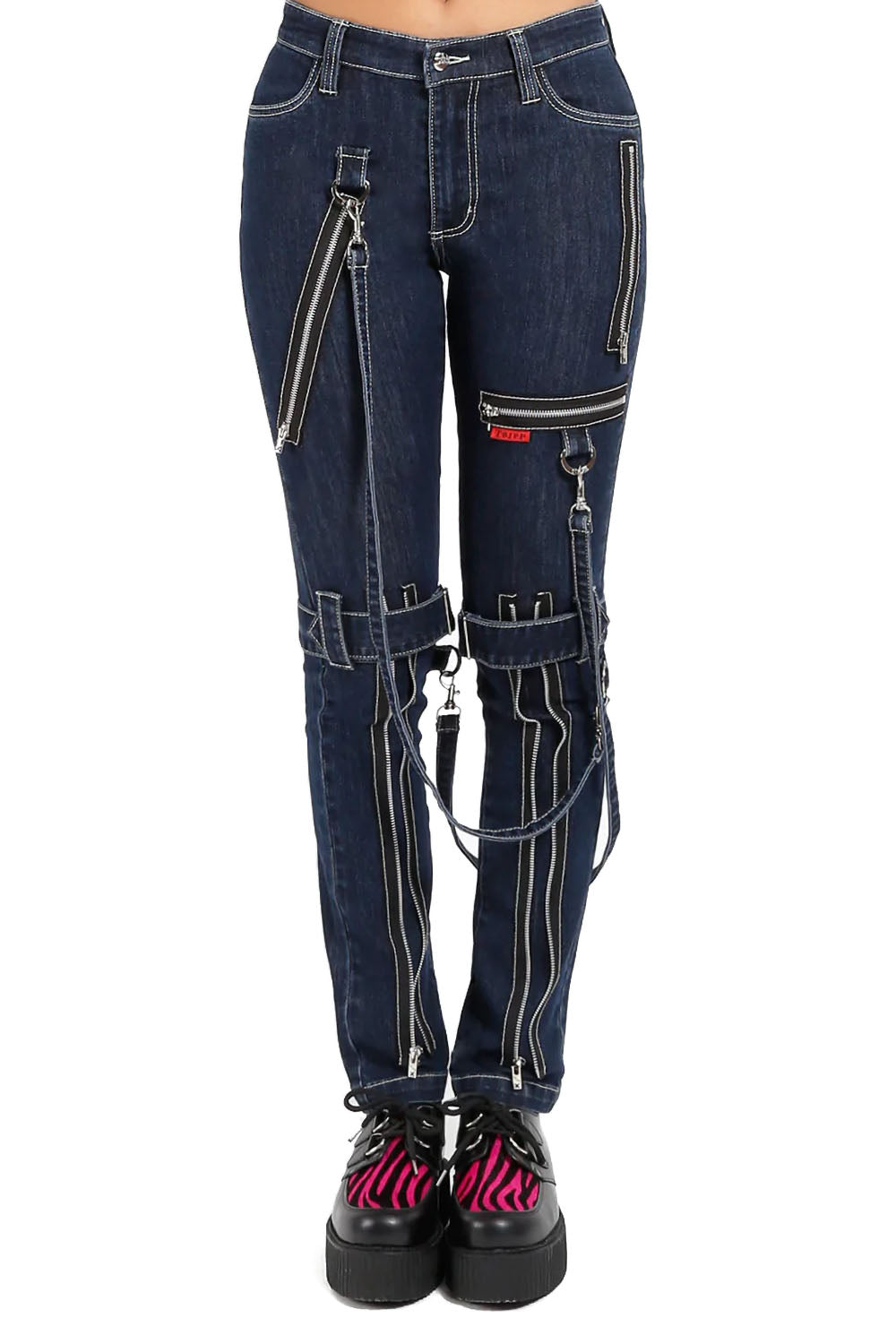 Tripp NYC Denim Bondage Pants