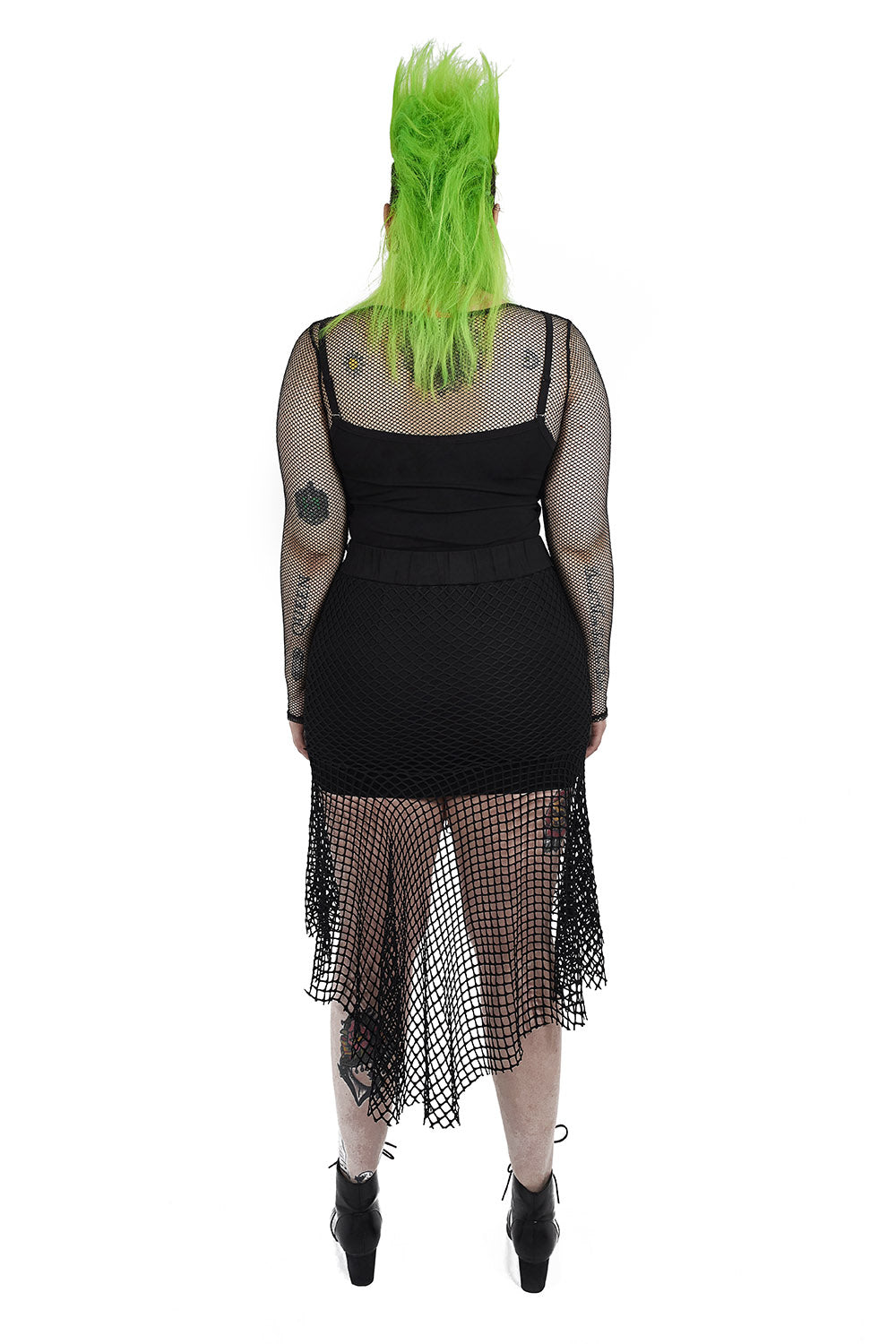 Grave Girl Fishnet Skirt