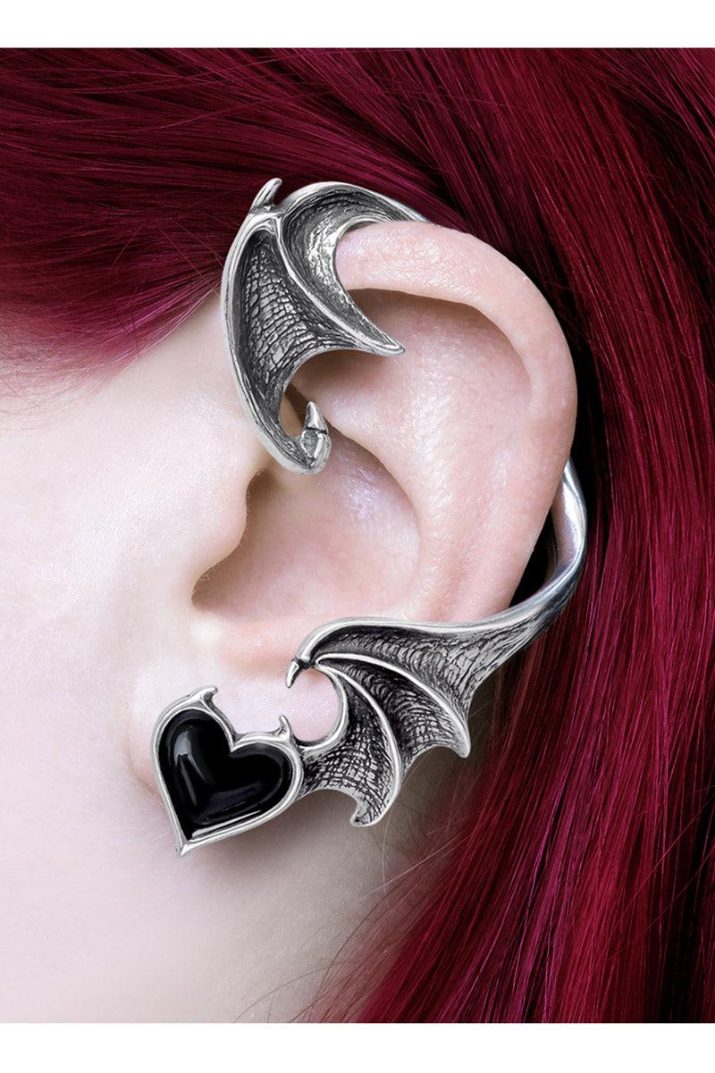 Alchemy Blacksoul Earwrap Earring - VampireFreaks