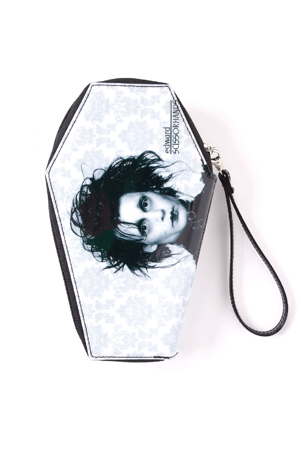 Edward Scissorhands Fleur De Lis Coffin Wallet