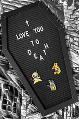 Ouchie Voodoo Doll Enamel Pin