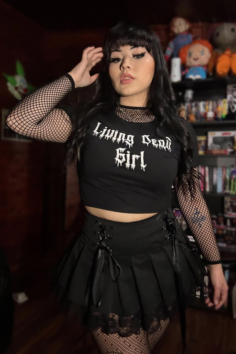 Living Dead Girl Crop Top – VampireFreaks