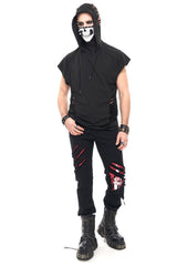 Pantalones destrozados por homicidio