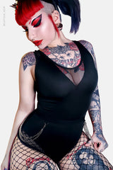 Venom Chain One Piece Swimsuit