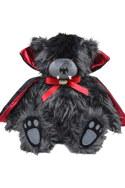 Ted The Impaler Vampire Bear Plush Backpack