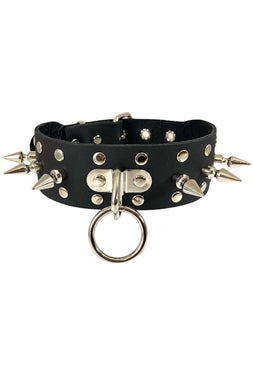 Beast Unleashed Spiked Collar