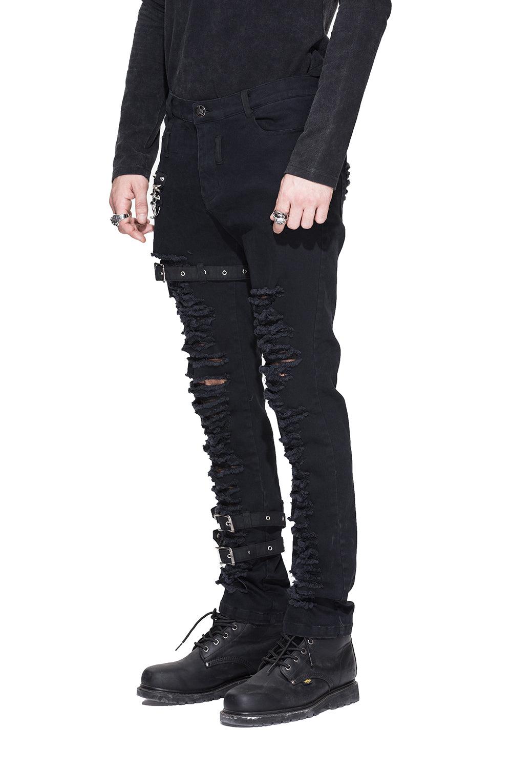 Devil Fashion Black Death Pants - VampireFreaks