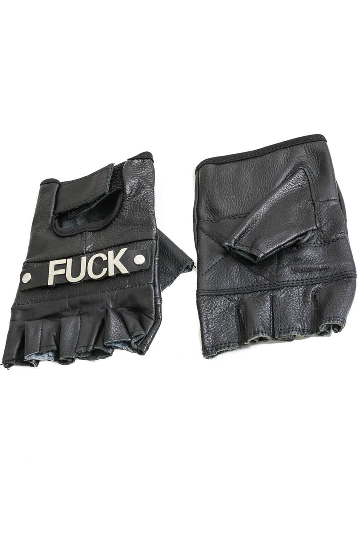 F*ck Off Leather Gloves