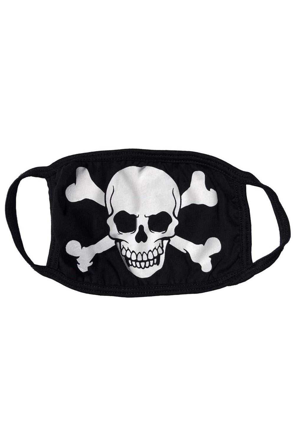 Skull and Crossbones Face Mask